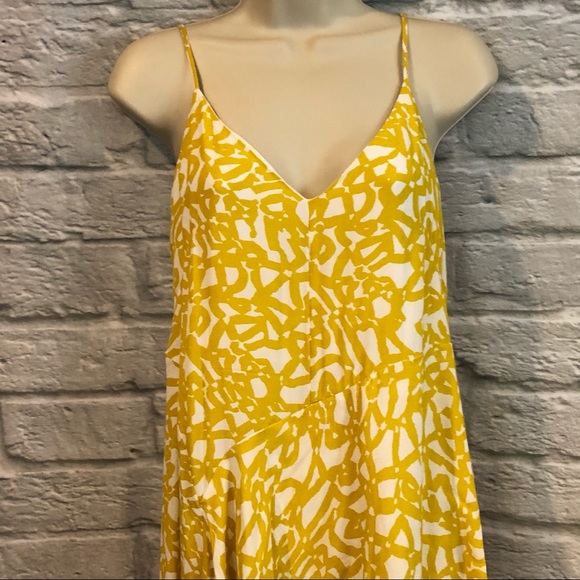 Anthro Maeve Goldenrod Brittany Ruffle Jumpsuit - Picture 5 of 8